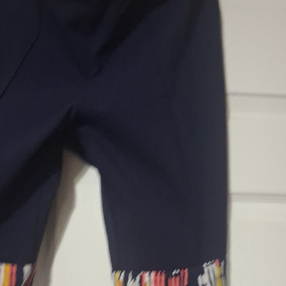 Ruby Rd. Navy Stretch Skirt - Picture 4 of 6
